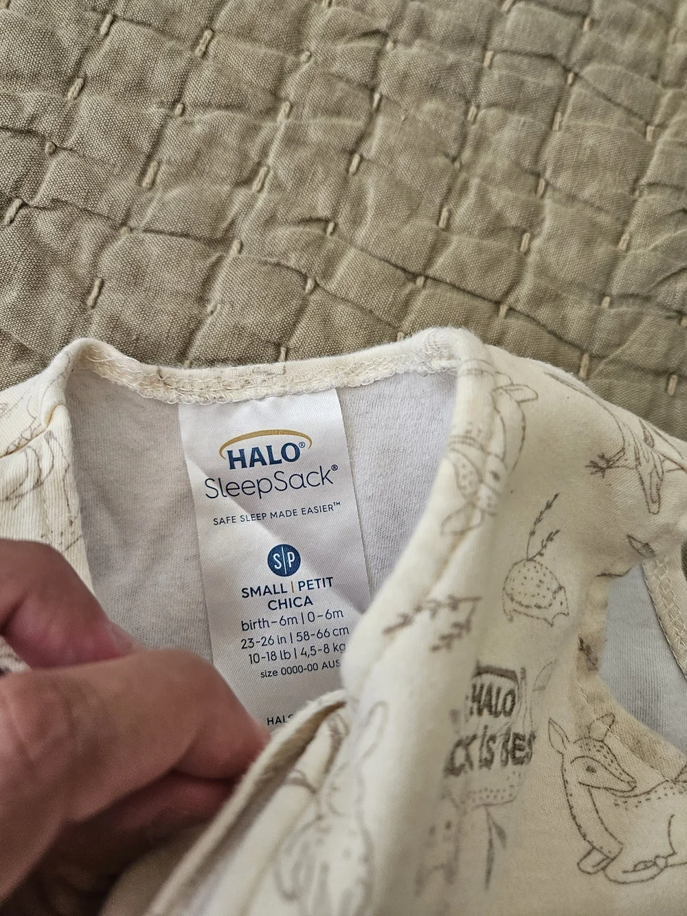 Set Of 4 Halo Sleep Sacks